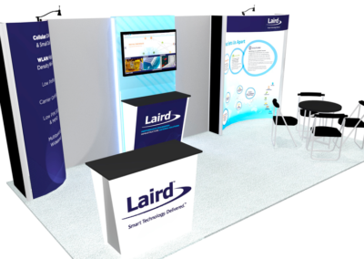 Laird 10x20 Trade Show Booth