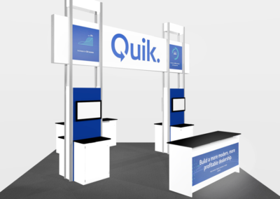 Quick 20x20 Trade Show Booth